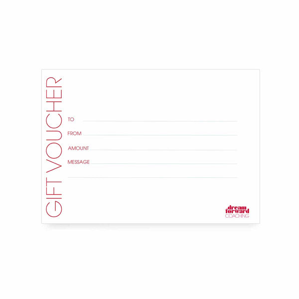 Gift Voucher – Dare To Dream 1:1 – 60 min Exploration Coaching Session