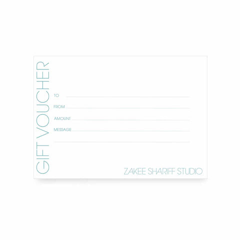 Gift Voucher – With Love Zakee Shariff